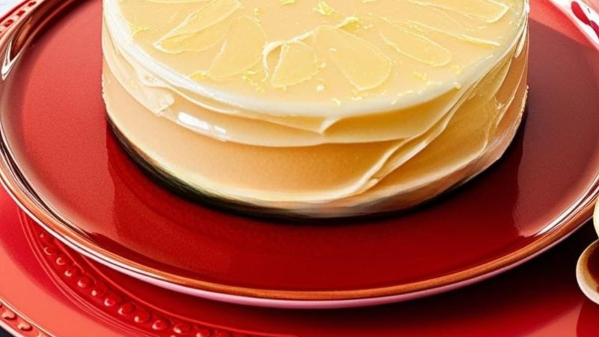 Imagem ilustrativa da receita BOLO DE IOGURTE COM BRIGADEIRO DE LIMÃO