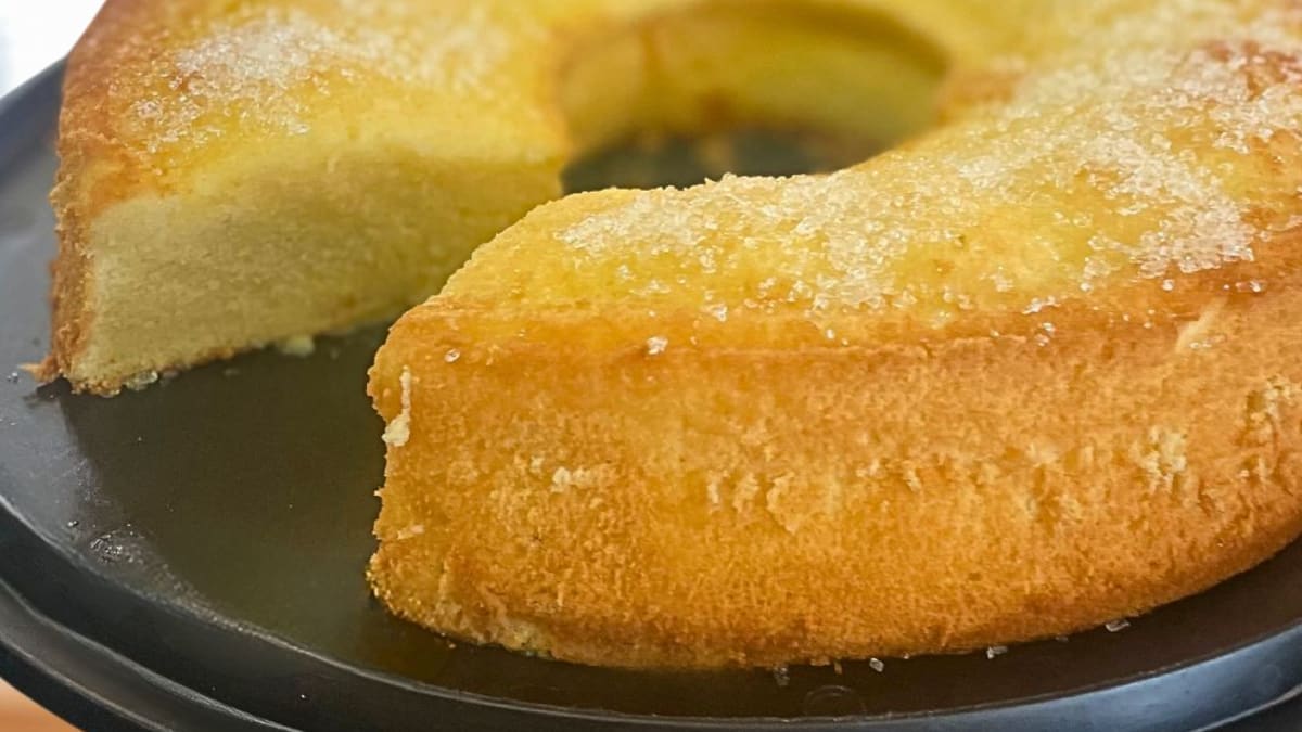 Imagem ilustrativa da receita BOLO DE LARANJA FOFINHO - CHIFFON (SEM TRIGO)