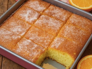 Imagem ilustrativa da receita BOLO DE LARANJA FRANCÊS (CAKE À L’ORANGE)