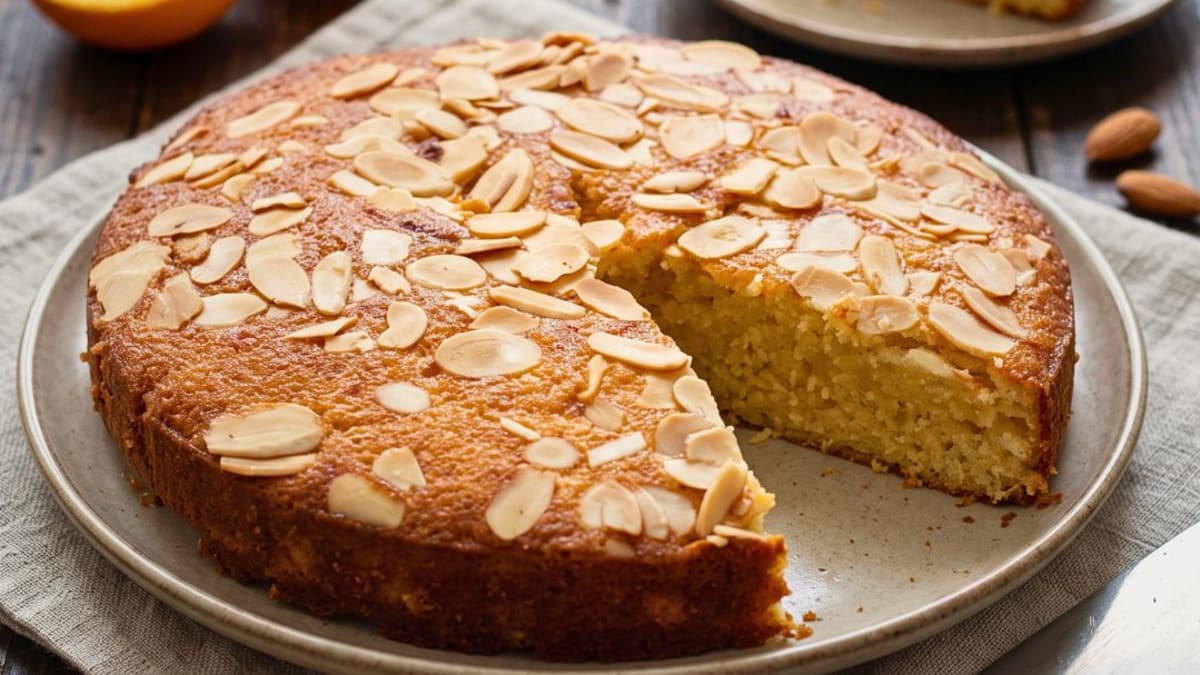 Imagem ilustrativa da receita BOLO DE LARANJA SEM AÇÚCAR E SEM FARINHA