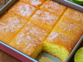 Imagem ilustrativa da receita BOLO DE LIMÃO FRANCÊS – CAKE AU CITRON