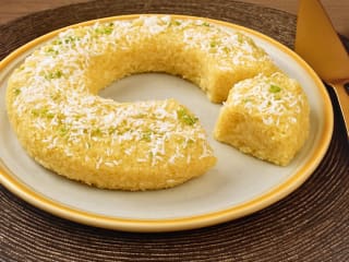 Imagem ilustrativa da receita BOLO DE LIMÃO E COCO SEM GLÚTEN E SEM FARINHA