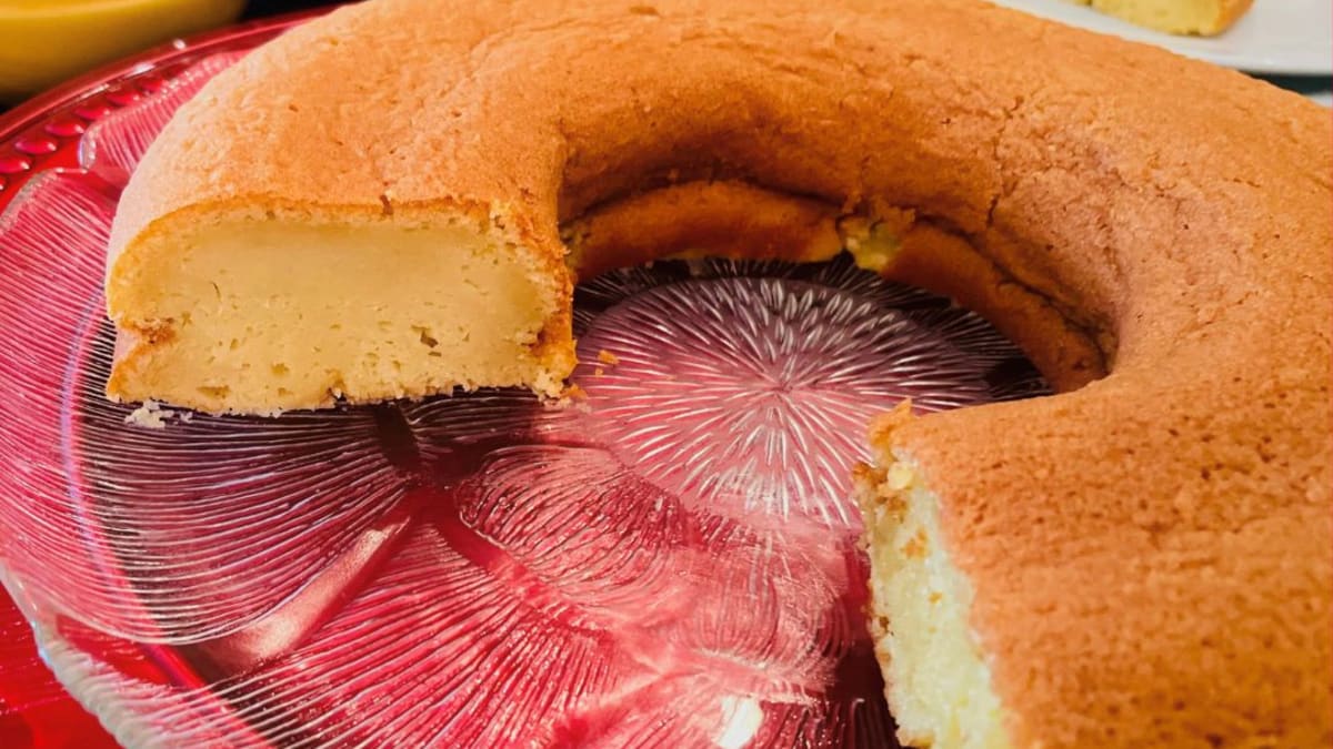 Imagem ilustrativa da receita BOLO DE MANDIOCA COZIDA