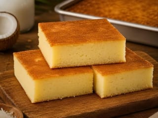 Imagem ilustrativa da receita BOLO DE MANDIOCA CREMOSO SEM FARINHA