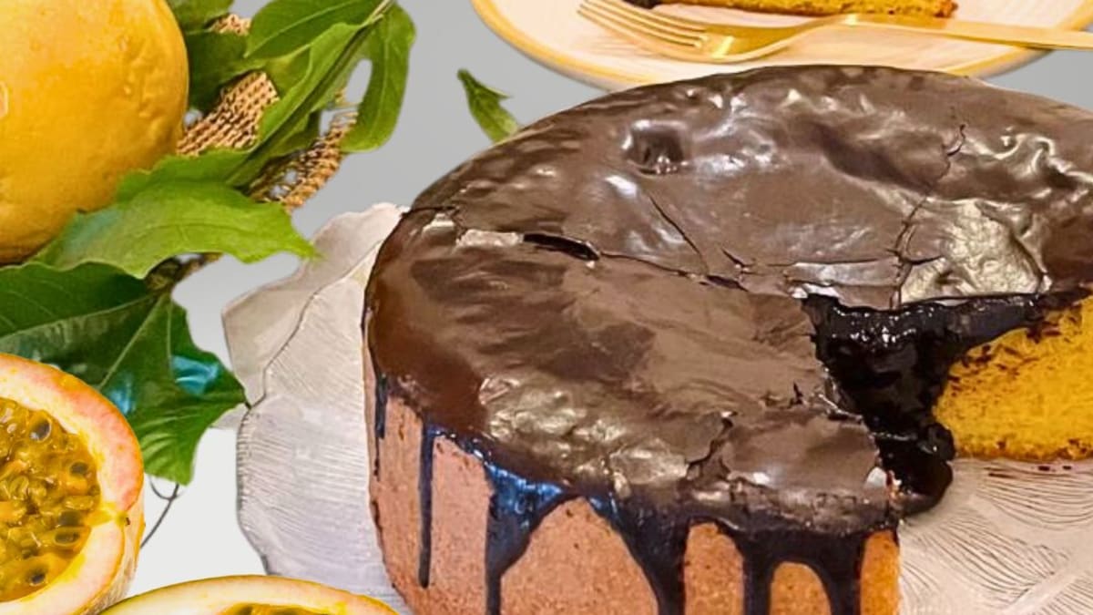 Imagem ilustrativa da receita BOLO DE MARACUJÁ