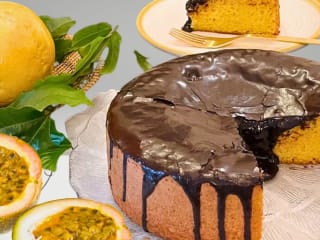 Imagem ilustrativa da receita BOLO DE MARACUJÁ