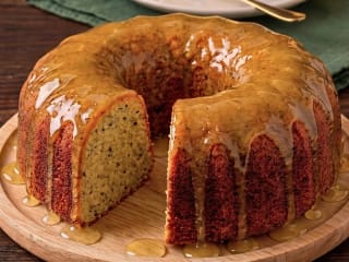 Imagem ilustrativa da receita BOLO DE MARACUJÁ DE LIQUIDIFICADOR COM CALDA DA FRUTA