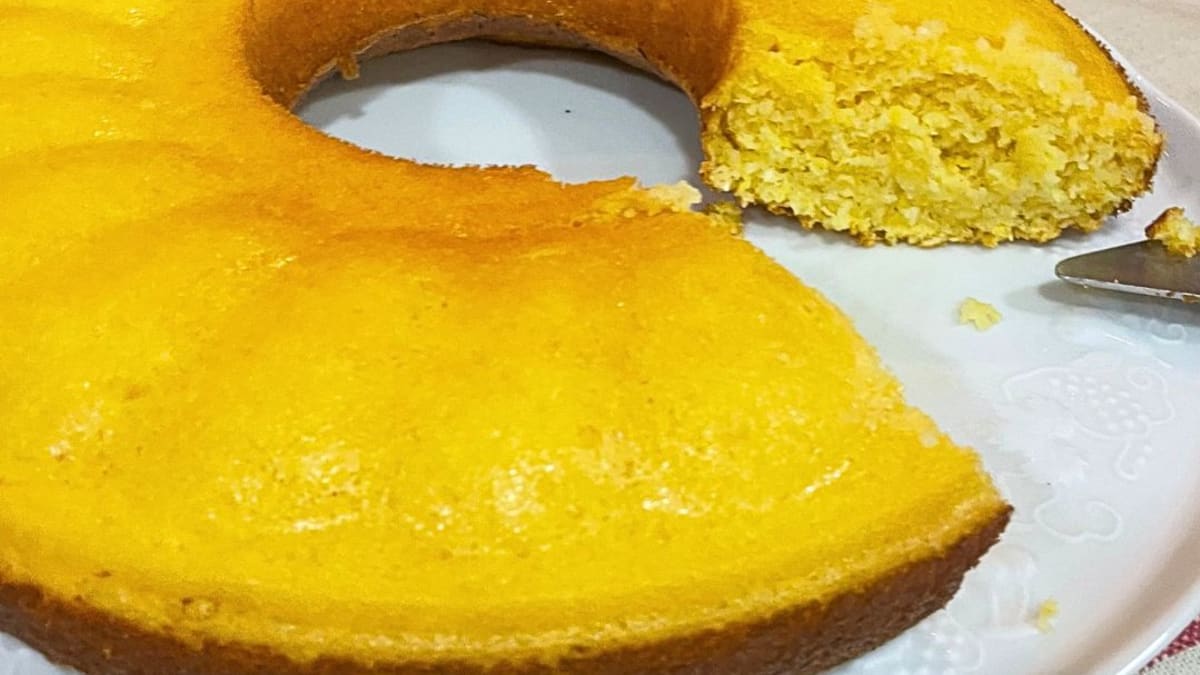 Imagem ilustrativa da receita BOLO DE MILHO E FUBÁ