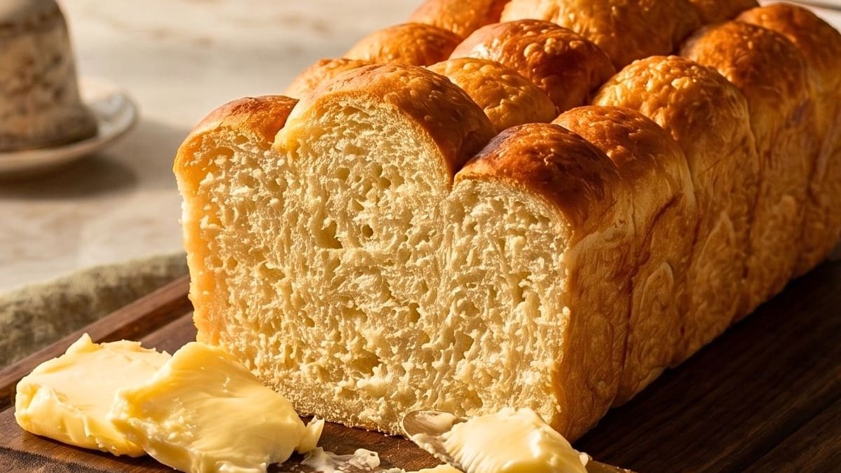 Imagem ilustrativa da receita BRIOCHE CASEIRO NA FORMA DE PÃO