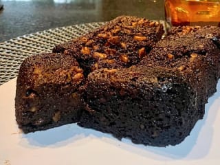 Imagem ilustrativa da receita BROWNIE DE MAÇÃ NO MICROONDAS