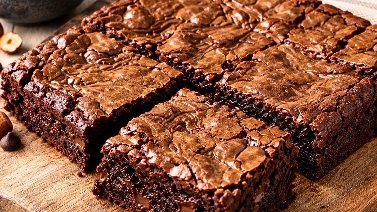 Imagem ilustrativa da receita BROWNIE DE NUTELLA