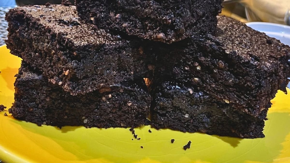 Imagem ilustrativa da receita BROWNIE FIT  (com biomassa)