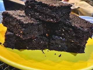 Imagem ilustrativa da receita BROWNIE FIT  (com biomassa)