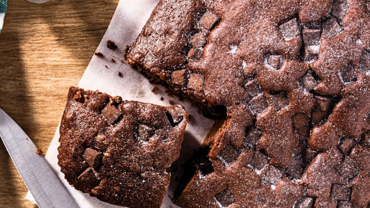 Imagem ilustrativa da receita BROWNIE FIT DE MICROONDAS