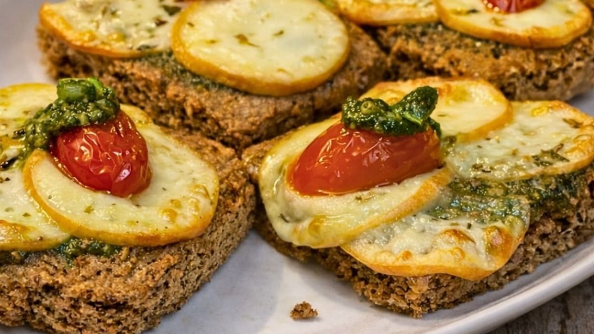 Imagem ilustrativa da receita BRUSCHETTA LOW CARB