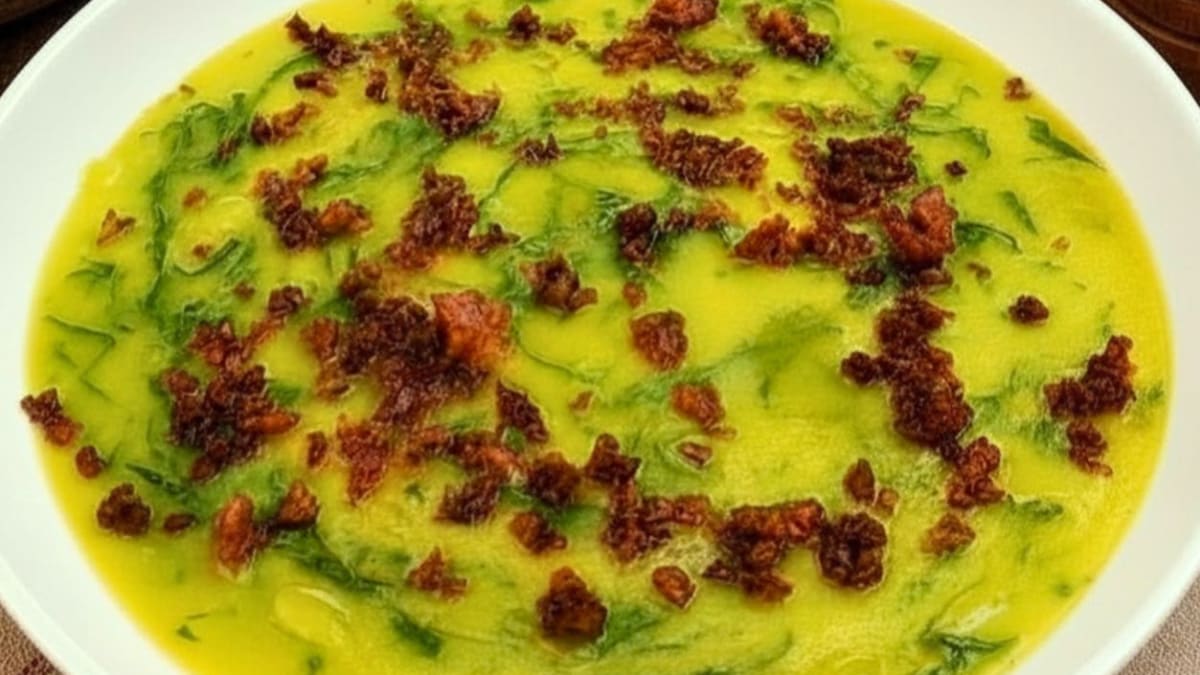 Imagem ilustrativa da receita CALDO VERDE DE MANDIOQUINHA CREMOSO