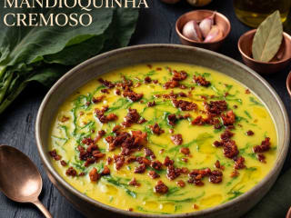 Imagem ilustrativa da receita CALDO VERDE DE MANDIOQUINHA CREMOSO