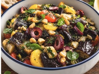 Imagem ilustrativa da receita CAPONATA RÁPIDA DE BERINJELA NA PRESSÃO