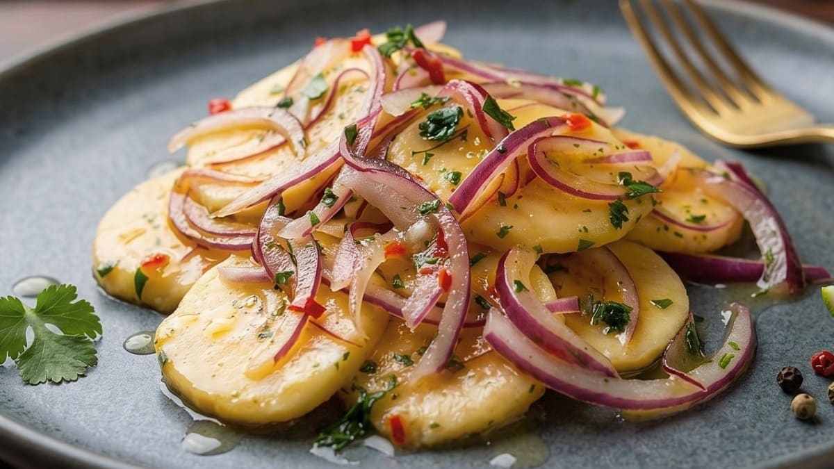 Imagem ilustrativa da receita CEVICHE DE BANANA-DA-TERRA