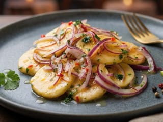 Imagem ilustrativa da receita CEVICHE DE BANANA-DA-TERRA