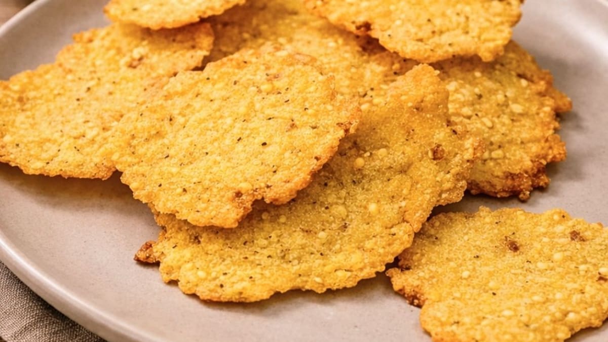 Imagem ilustrativa da receita CHIPS DE ARROZ CROCANTES (SEM GLÚTEN)