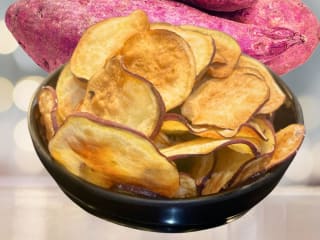 Imagem ilustrativa da receita CHIPS DE BATATA DOCE ASSADO