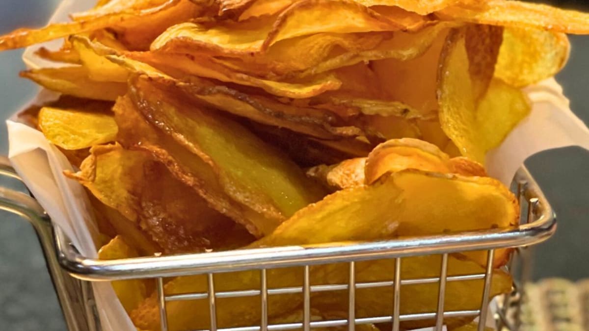 Imagem ilustrativa da receita CHIPS DE MANDIOQUINHA ASSADO