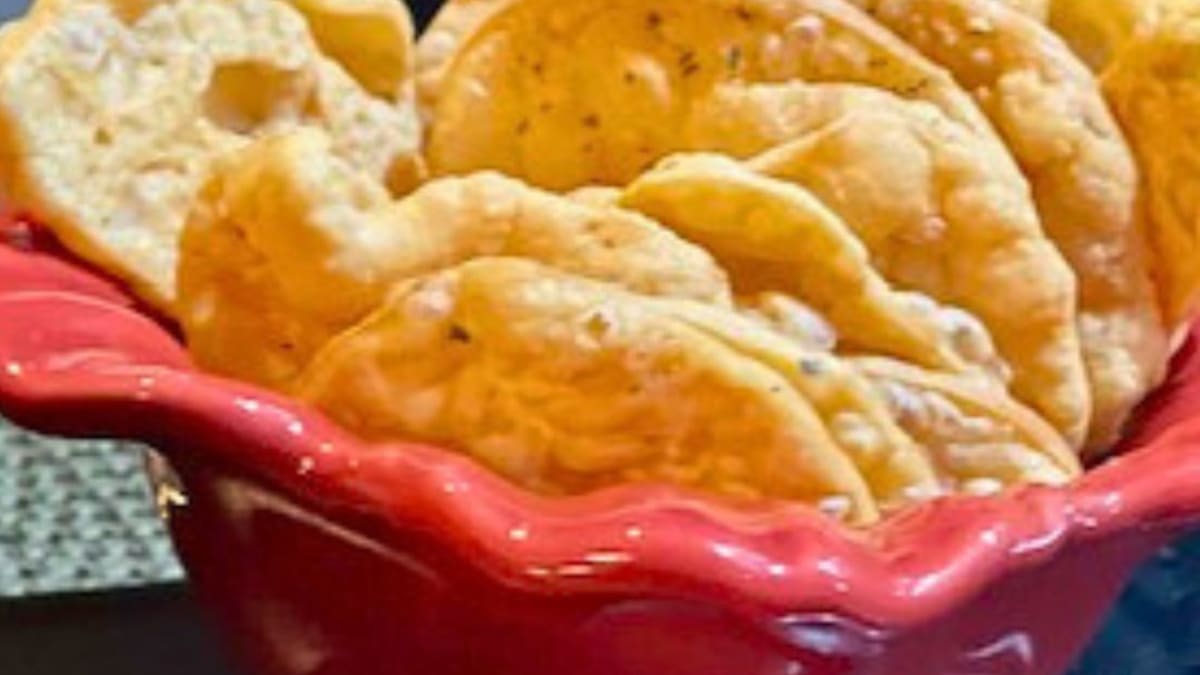Imagem ilustrativa da receita CHIPS DE PROVOLONE