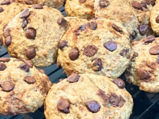 Imagem ilustrativa da receita COOKIE DE BANANA COM AVEIA