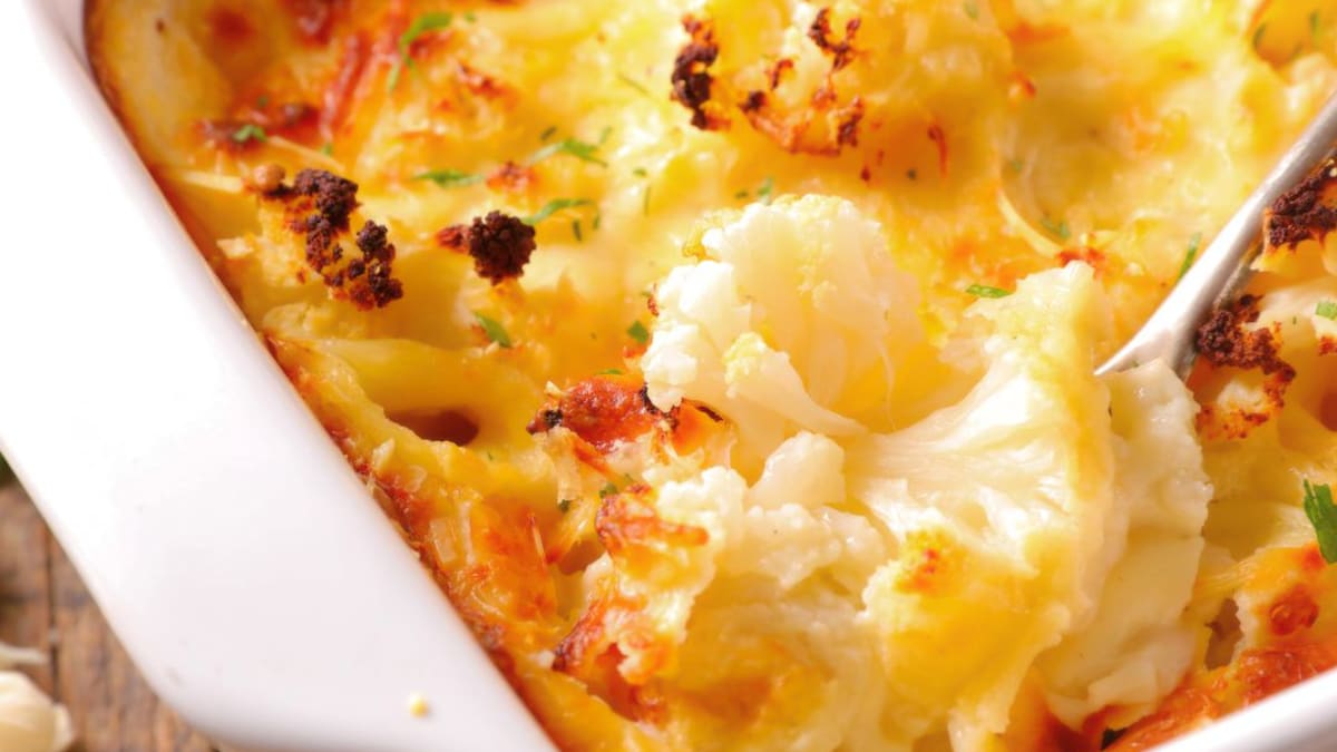 Imagem ilustrativa da receita COUVE-FLOR GRATINADA