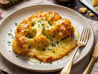 Imagem ilustrativa da receita COUVE-FLOR GRATINADA NO FORNO OU NA AIRFRYER