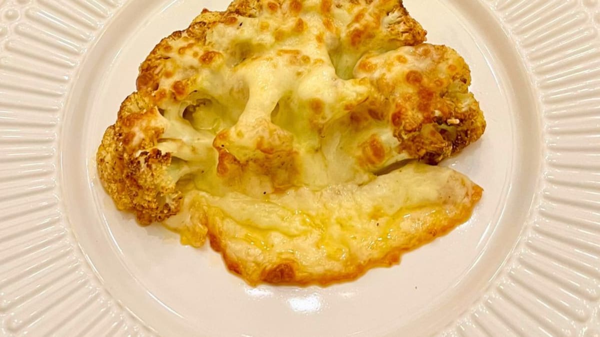 Imagem ilustrativa da receita COUVE-FLOR GRATINADA NO FORNO OU NA AIRFRYER