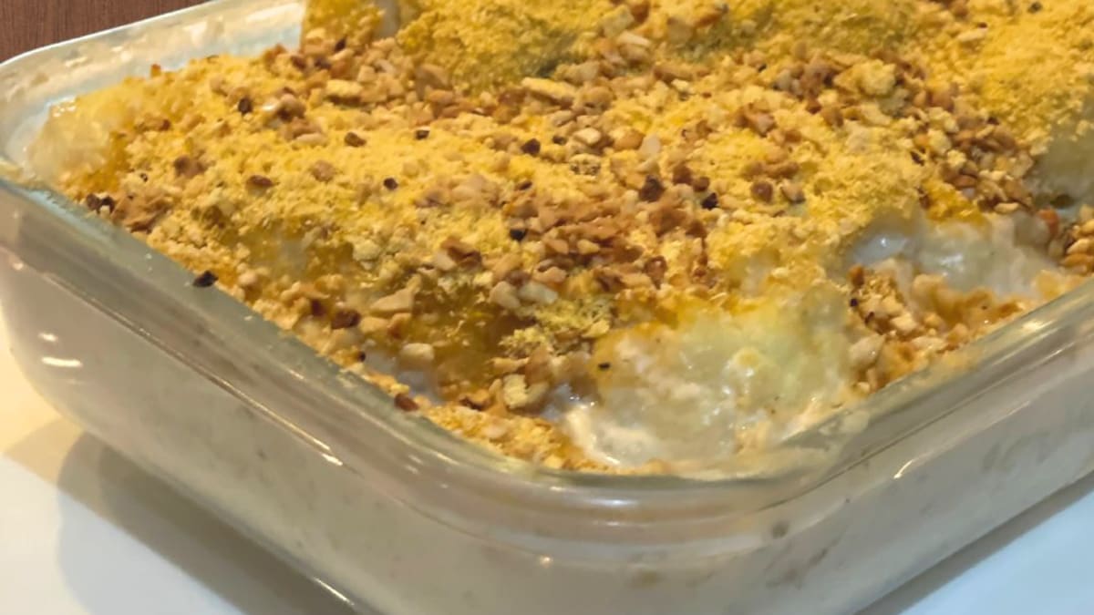Imagem ilustrativa da receita COUVE-FLOR GRATINADA SEM LEITE/LACTOSE