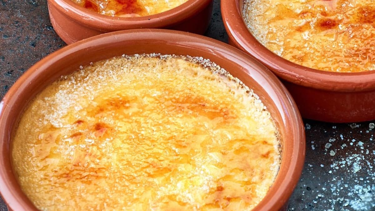 Imagem ilustrativa da receita CREME BRÛLÉE NA AIRFRYER