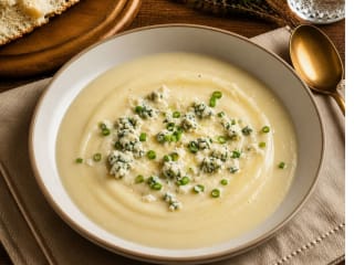 Imagem ilustrativa da receita CREME DE COUVE-FLOR COM GORGONZOLA