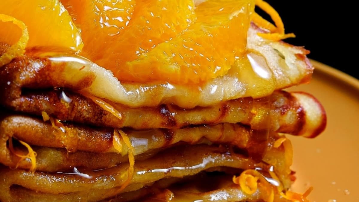 Imagem ilustrativa da receita CREPE SUZETTE CLÁSSICO FRANCÊS