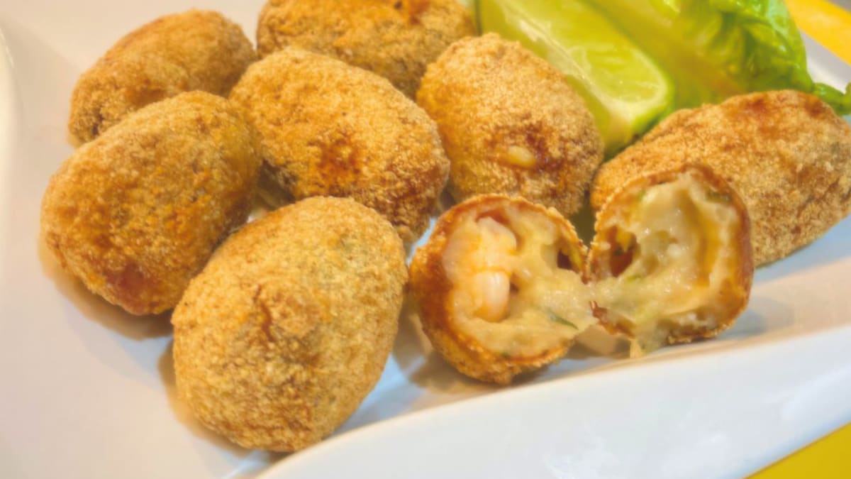 Imagem ilustrativa da receita CROQUETE DE CAMARÃO