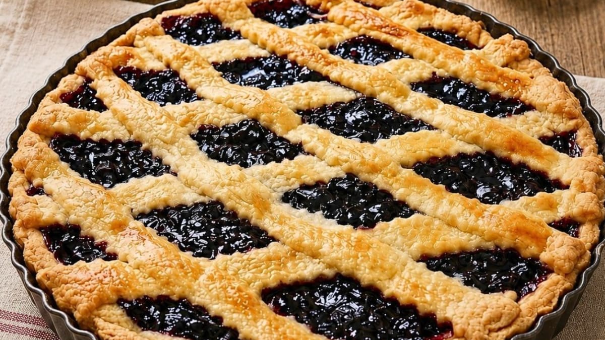 Imagem ilustrativa da receita CROSTATA ITALIANA OU TORTA DE GELEIA