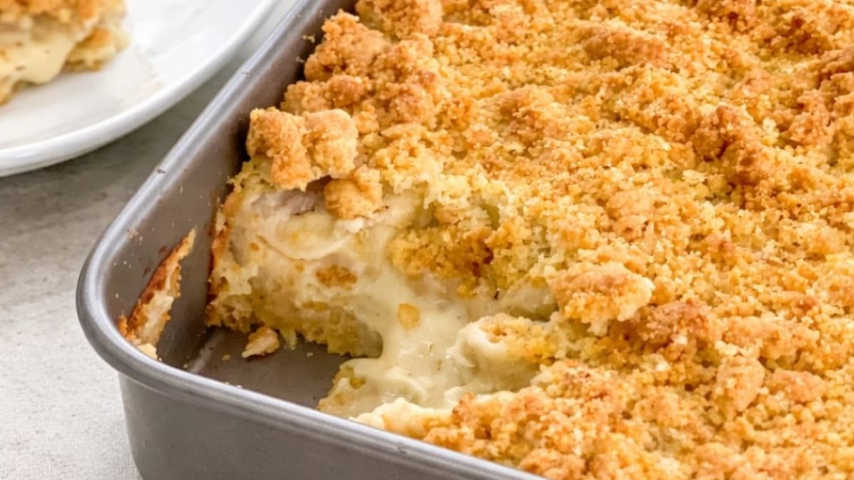 Imagem ilustrativa da receita CRUMBLE,  A FAROFA  DOCE