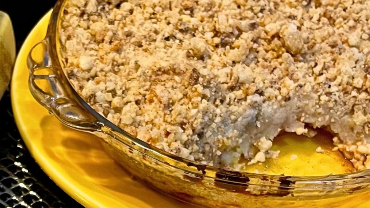 Imagem ilustrativa da receita CRUMBLE DE BANANA - SEM TRIGO, COM TAPIOCA