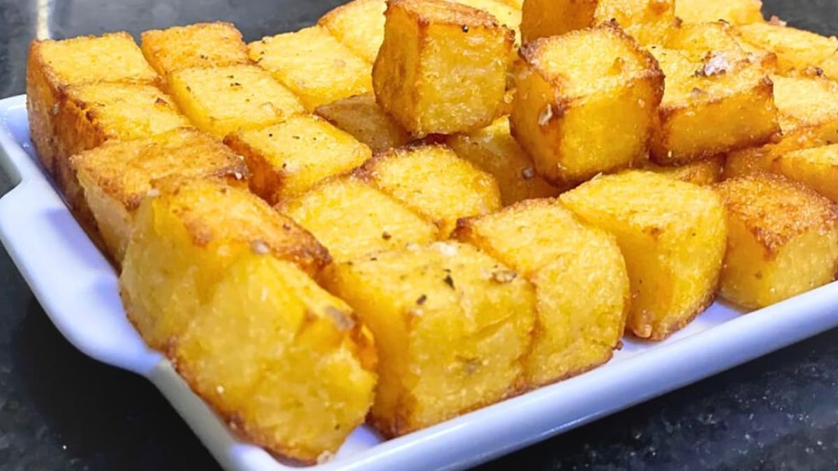 Imagem ilustrativa da receita DADINHOS DE POLENTA ASSADOS