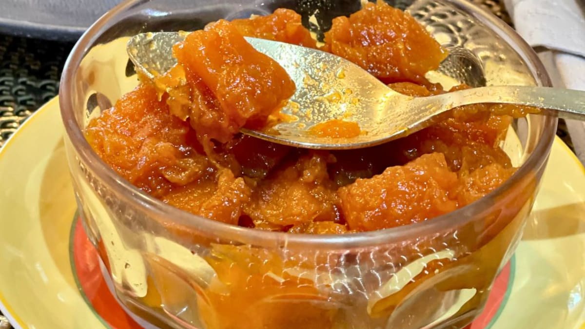 Imagem ilustrativa da receita DOCE DE ABÓBORA EM PEDAÇOS