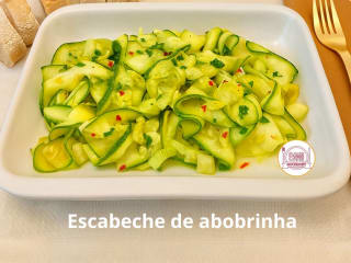 Imagem ilustrativa da receita ESCABECHE DE ABOBRINHA LAMINADA