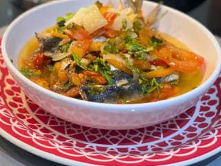 Imagem ilustrativa da receita ESCABECHE DE SARDINHA NO FORNO
