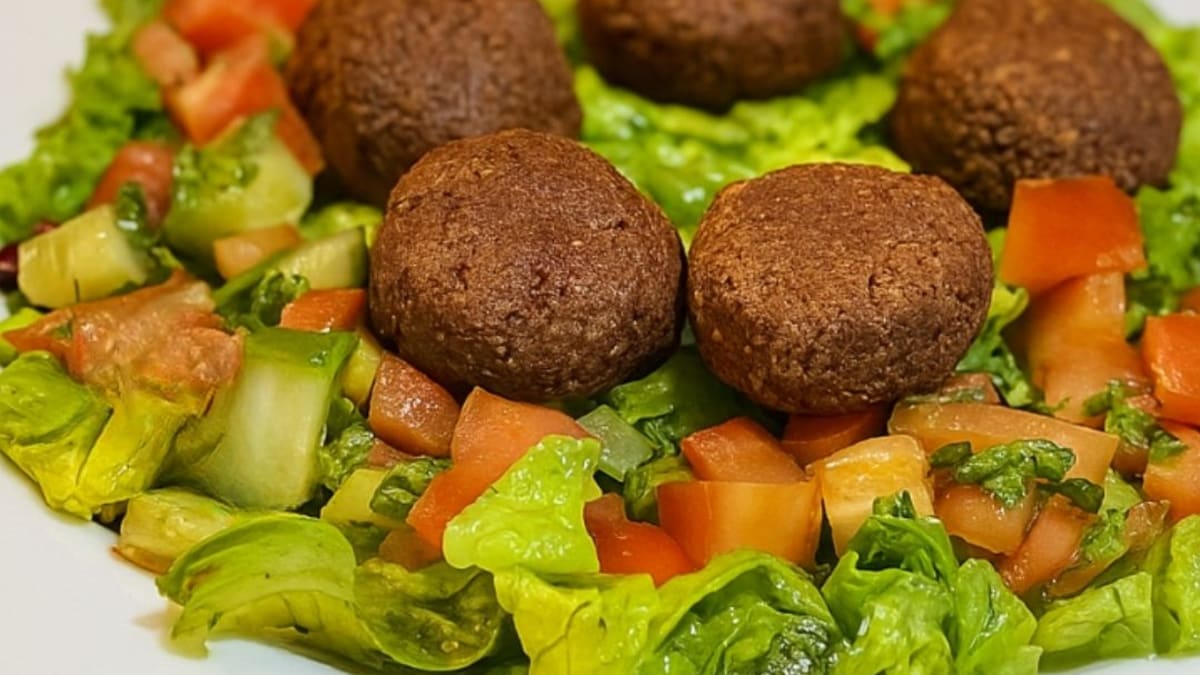 Imagem ilustrativa da receita FALAFEL ASSADO SEM TRIGO