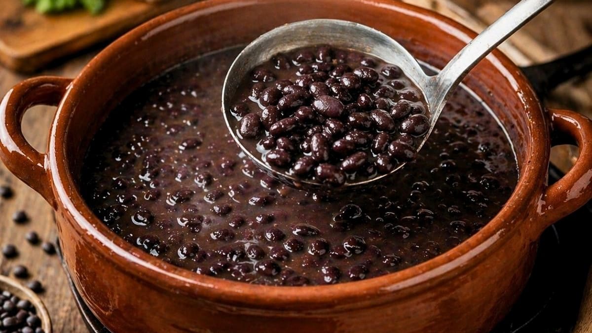 Imagem ilustrativa da receita FEIJÃO PRETO COZIDO TRADICIONAL