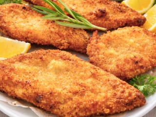 Imagem ilustrativa da receita FRANGO À MILANESA CROCANTE NO FORNO