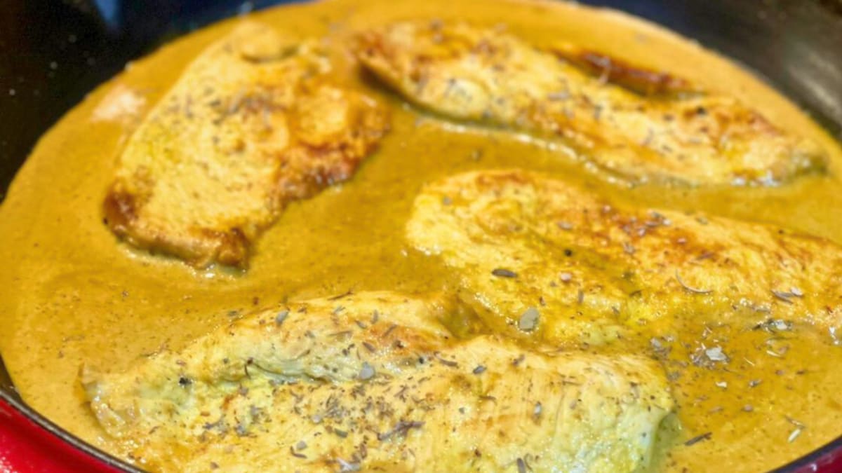 Imagem ilustrativa da receita FRANGO AO MOLHO DE MOSTARDA