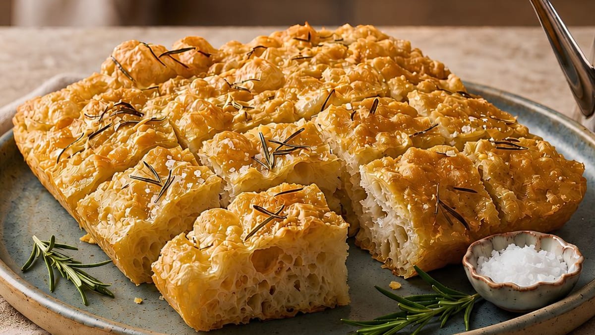 Imagem ilustrativa da receita FOCACCIA SEM SOVA
