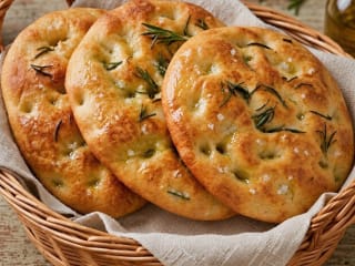 Imagem ilustrativa da receita FOCACCIA TRADICIONAL ITALIANA